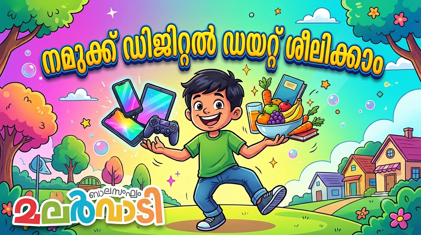 ഡിജിറ്റല് ഡയറ്റ് ശീലിക്കാം